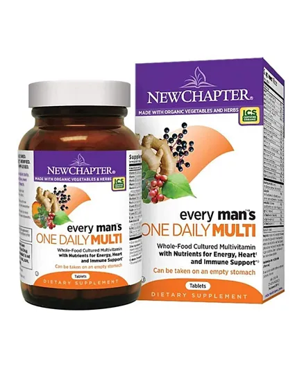 New Chapter Every Man's 1 Dly Multi - 72 Capsule