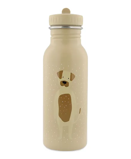 Trixie Mr. Dog Stainless Steel Water Bottle Cream - 500mL