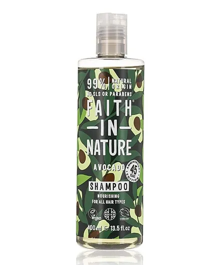 Faith In Nature Shampoo - Avocado - 400ml