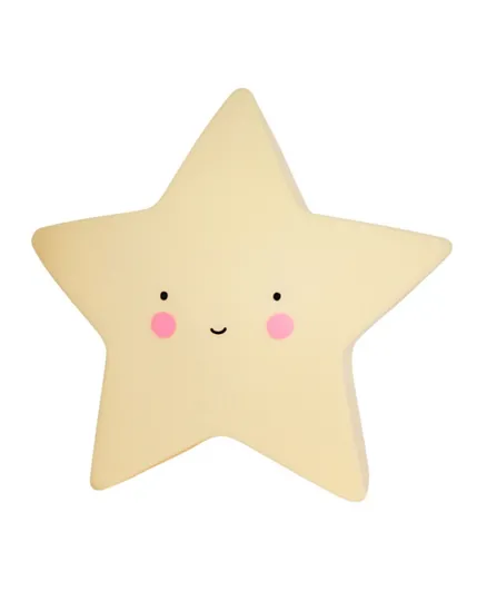 A Little Lovely Company Mini Star Light - Yellow
