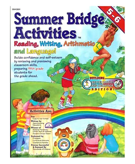 Rainbow Bridge Publishing Summer Bridge Activities Grade 5 - 6 - 150 Pages