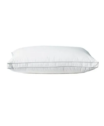 RahaLife Slowly Rebounding Hotel Pillow With Cover Cotton - White
