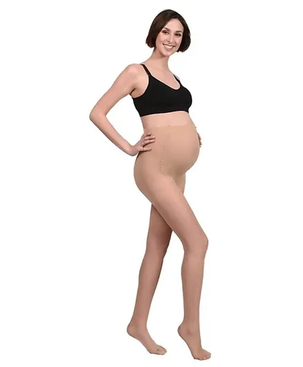 Mums & Bumps Mamsy 20Den Maternity Tights  - Nude