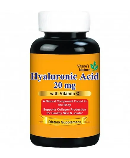 Vitane Nutrition Hyaluronic Acid 20Mg - 60 Capsule