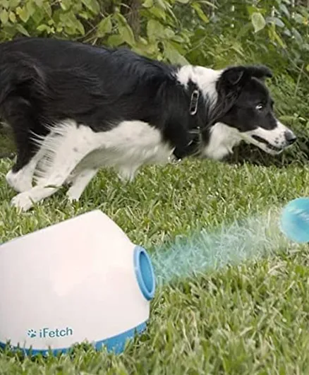 Ifetch Too Automatic Ball Launcher Dog Toy - White