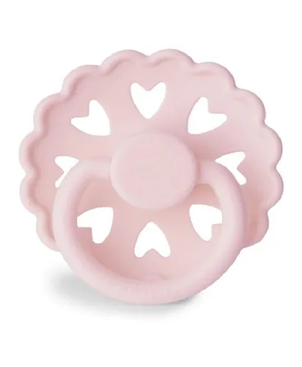 FRIGG Fairytale Silicone Baby Pacifier White Lilac - Size 1