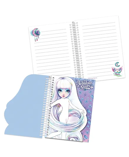 Nebulous Stars Mini Designer Notepad Petulia - Blue