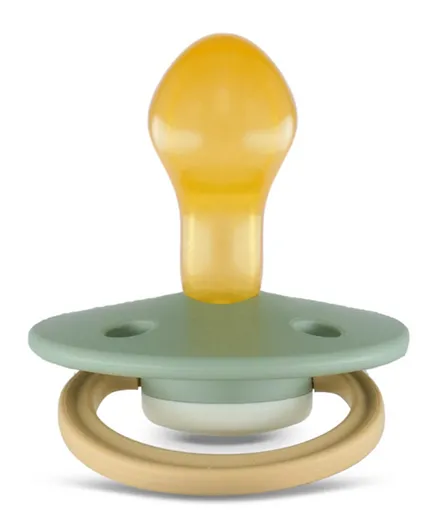 Rebael Fashion Natural Rubber Round Pacifier - Cloudy Pearly Lion