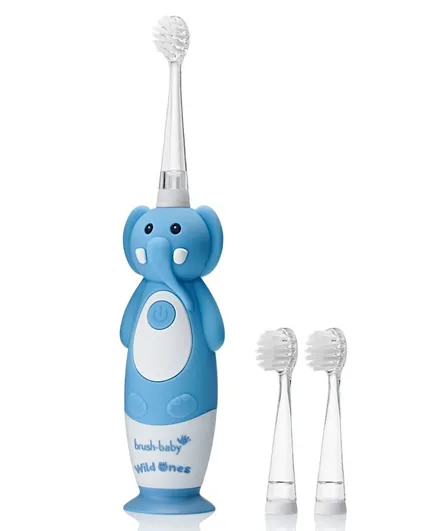 Brush Baby New Wild one Rechargeable Toothbrush - Elephant