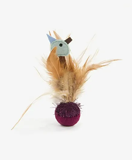 Petlinks Tweet Thing Electronic Cat Toy with Feathers