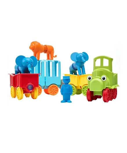 SmartMax My First Animal Train Multi Color - 22 Pieces