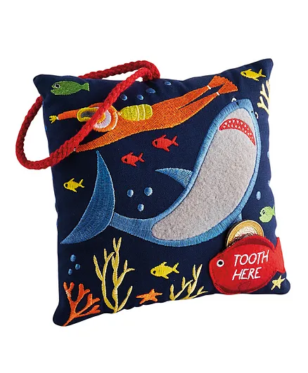 Floss & Rock Deep Sea Toothfairy Cushion - Multi Color