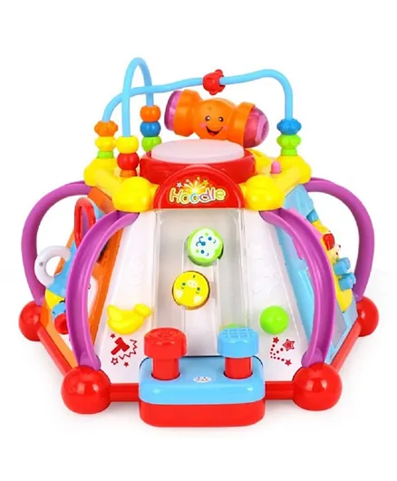 Hola Baby Toy Musical Activity Cube - Multicolour