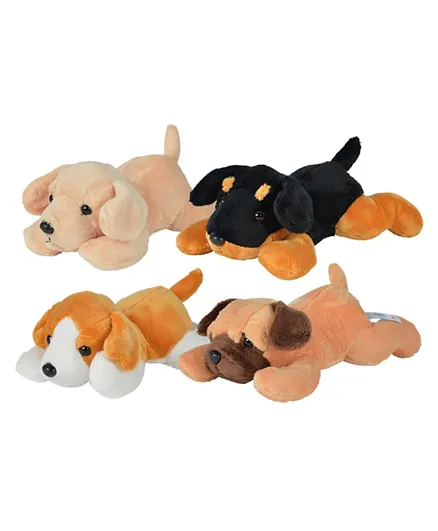 Nicotoy Lying Dog Pack of 1 - Assorted Colors