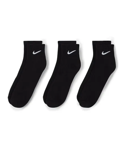 Nike 3 Pack Everyday Socks - Black