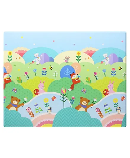 Dwinguler Baby Care Lite Play Mat Garden - Multicolour