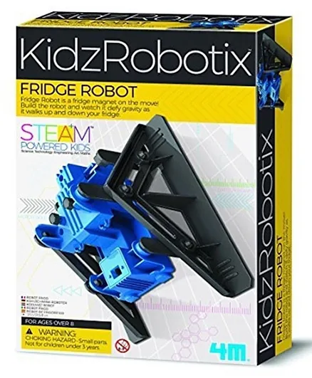 لعبة روبوت كيدز روبوتكس للثلاجة من فور ام - أزرق