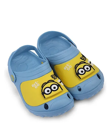 Minions Clogs with LED Lights - Blue