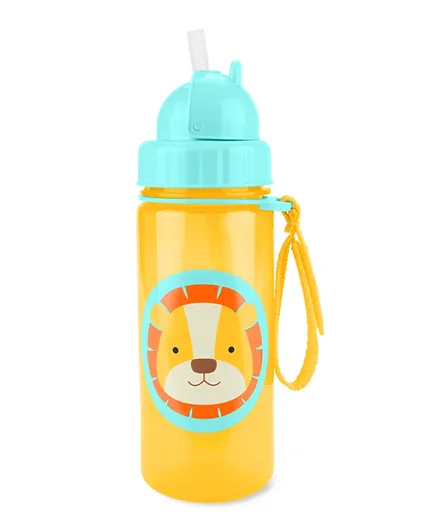 Skip Hop Zoo Straw Bottle Lion - 384.5 mL