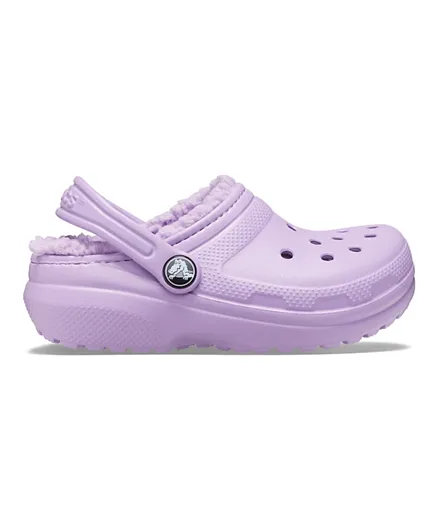 Crocs Classic Lined Clogs K - Purple