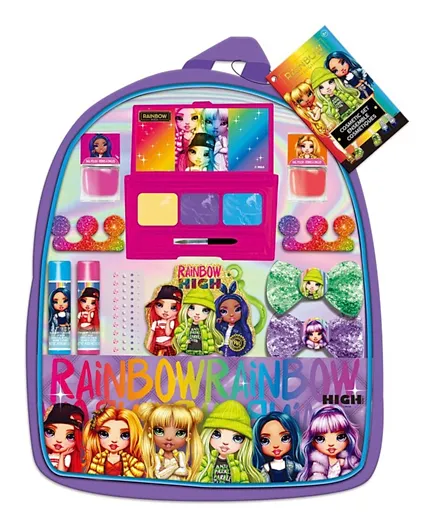 Rainbow High Townley Girl Cosmetic Makeup Gift Bag Set - Multicolor