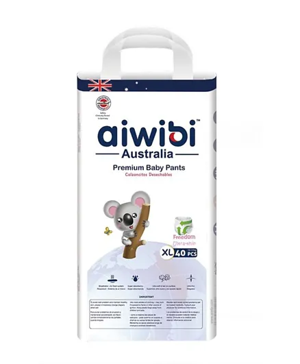 Aiwibi Premium Baby Pants Size 5 - 40 Pieces