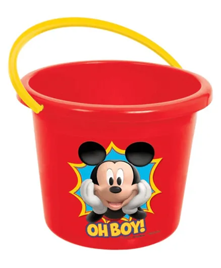 Party Centre Mickey Mouse Jumbo Favor Plastic Container - Red