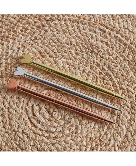 HomeBox Daisy Field Glitter Pen Set - 3 Pieces