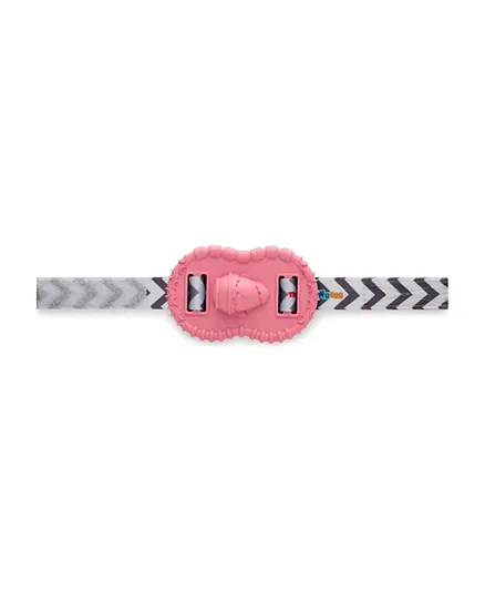 The Teething Egg The Wristie Teether - Pink