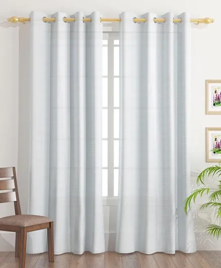 HomeBox Leon Extra Long Sheer Curtain Pair