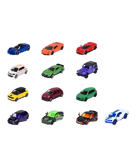 Majorette Limited Edition Toy Vehicle Set - 13 Pieces