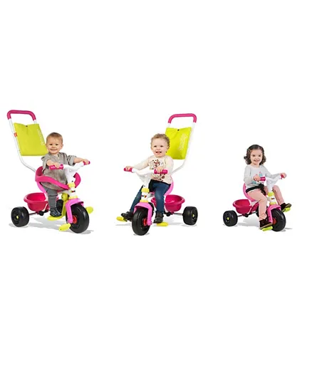 Smoby Be Fun Comfort Tricycle - Pink