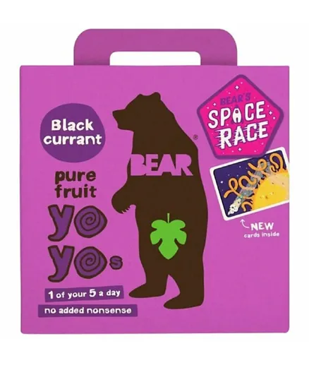 Bear Yoyo Blackcurrant Pack of 5 - 20g each