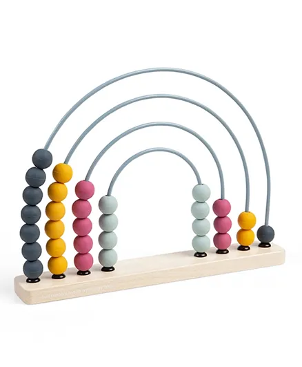 Bigjigs Toys Wooden Rainbow Abacus
