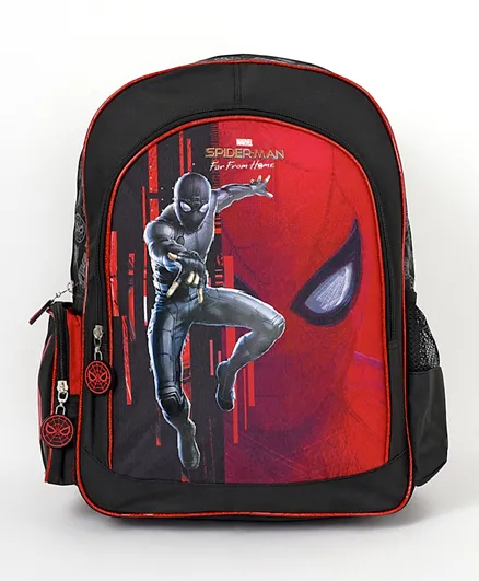 Spider Man Red Backpack - 16 Inches