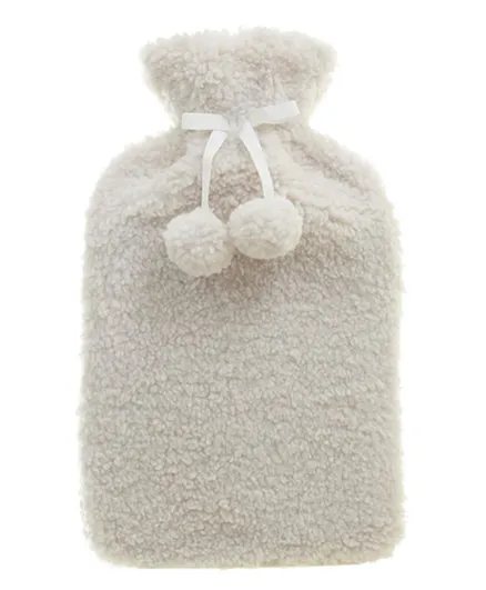 Aroma Home Cream Teddy Hot Water Bottle - 2L