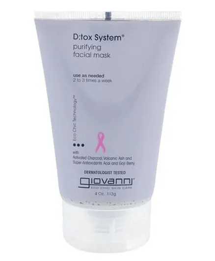 GIOVANNI D Tox System Purifying Facial Mask - 113g