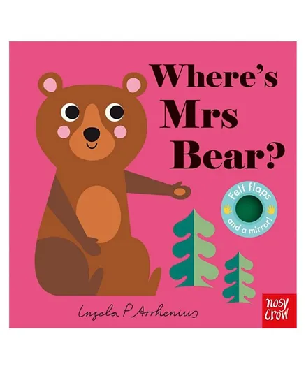 Felt Flaps: Where's Mrs Bear? Paperback - English