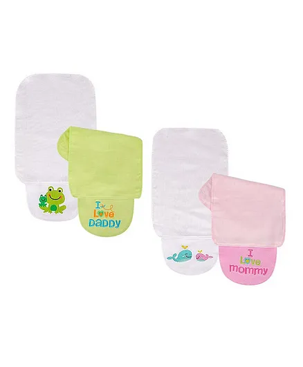 Luvena Fortuna Sweat Cloth Bamboo Muslin - 4 Pieces