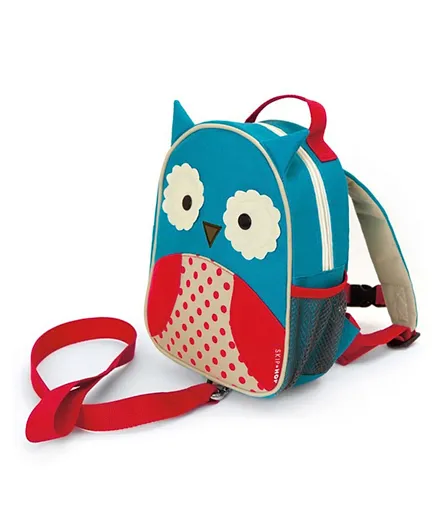 Skip Hop Owl Zoo Safety Harness Backpack - 9 Inches