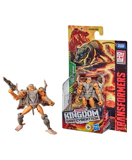 Transformers Toys Generations War for Cybertron Kingdom Core Class WFC-K2 Rattrap Action Figure -8.9 cm