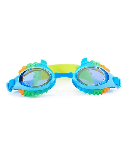 Bling2o Dylan the Dino Jurassic Hybrid Light Blue Swim Goggles