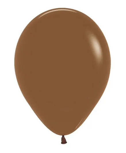 Sempertex Round Latex Balloons Fashion Coffee - Pack of 50
