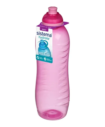 Sistema Squeeze Water Bottle Pink - 620 ml