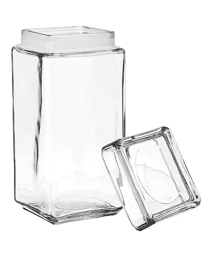 Anchor Hocking Stackable Jar with Glass Lid - 1.4L