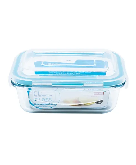 Neoflam Cloc Glass Storage Round Rectangle -  0.37L