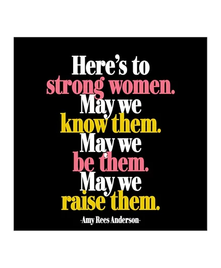 Quotable Magnets - Here's To Strong Women