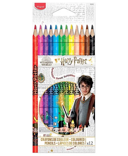 Maped Color Pencils Harry Potter - Pack of 12