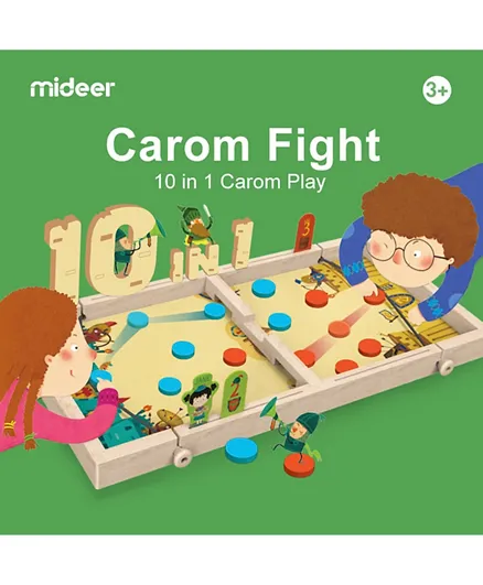 Mideer 10 in 1 Carrom Board Game