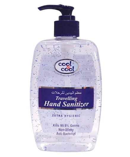 Cool & Cool Travelling Hand Sanitizer Pack of 2 - 500 ml each